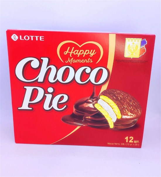 "Lotte Choco Pie" сред. 336 гр. 02629