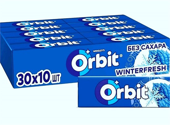 Жевательная резинка "Orbit Winterfresh" 30 шт. 13.6гр 00952