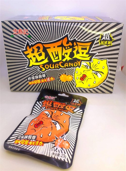 Конфеты "Hong Tai Kee" Супер кислые ассорти 23 гр. 20 шт. уп. 01463