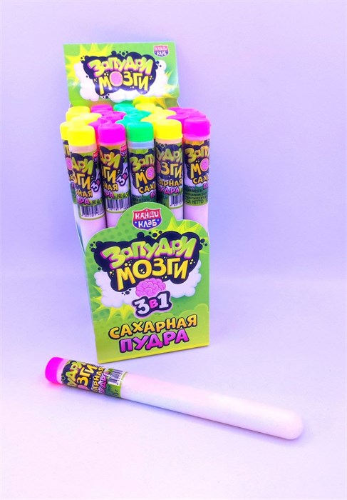 Сахарная пудра 3в1 "Запудри мозги" 15 гр. 30 шт. уп. 01844