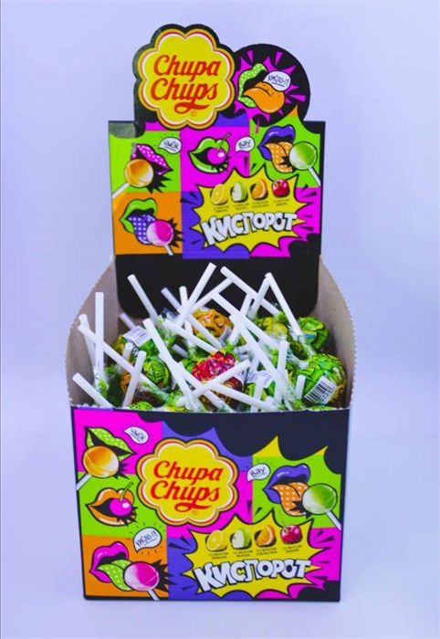 "Chupa Chups" кислорот 12 гр. 100 шт. уп. 01154