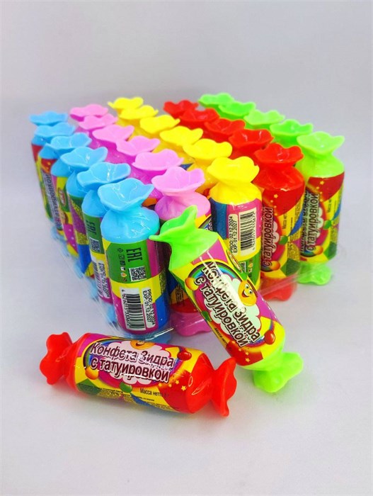 Сахарное драже с ТАТУ "ЗИДРА" (ЗВН), 8 гр. 30 шт. уп 02892