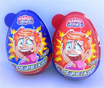 Карамель в наборе с подарком "КАНДИ ПРИЗ" (Бомбический) 45 гр. 8 шт. уп. 02042