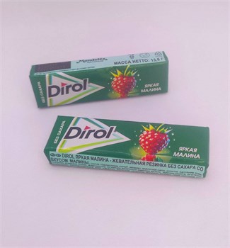 Жевательная резинка "Dirol" Яркая малина 13.6 гр. 30 шт. уп. 02504