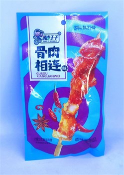 Снек соевый соломка с приправами и красным перцем острый 21 гр. 30 шт. уп. (0211) 02319