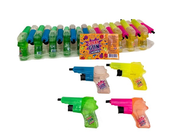 Жидкая конфета-спрей "SPRAY GUN" 20 мл. 20 шт. уп. 00149