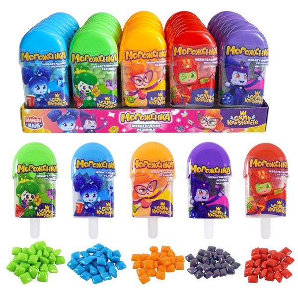 Жевательная резинка "GUMSTER" 8 гр. 30 шт. уп. 01934