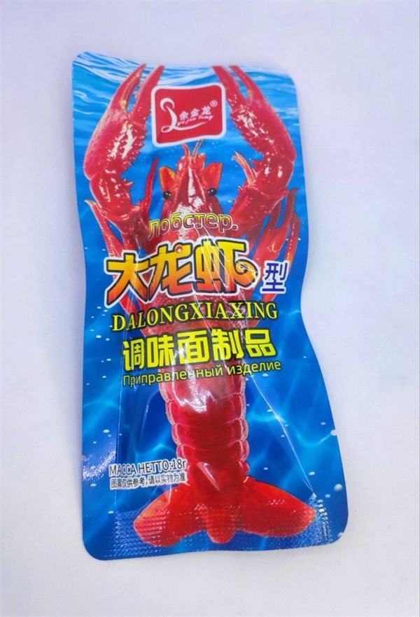 Снек острый  лобстер 18 гр. 15 шт. уп. (6162) 03079