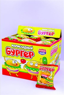 Мармелад «CRAZY GUMMY. BIG Бургер» 16 гр. 36 шт. уп. 00466