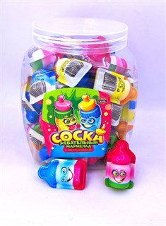 Жевательный мармелад с кислой начинкой 