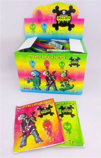 Драже с кислой пудрой «Черная метка КИСЛЫЕ КОСТИ» 6 гр. 30 шт. уп. 02861