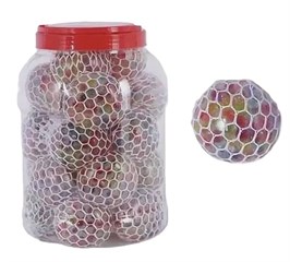 Антистресс Давилка Виноград 6см с арбизами, в БАНКЕ 25 шт. уп. 01914