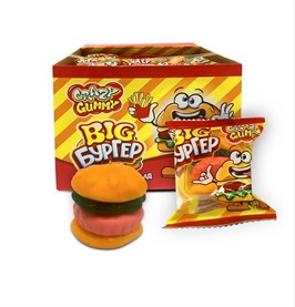 Мармелад «CRAZY GUMMY. BIG Бургер» 16 гр. 36 шт. уп. 00466