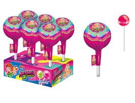 Карамель на палочке в наборе с подарком 