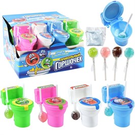 Карамель с кислой пудрой 