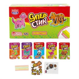 Мягкая карамель с игрушкой и татуировкой 