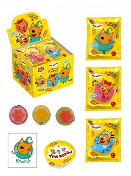 Десерт желейный лапка с татуировкой 