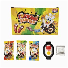 Десерт желейный cо взрывной карамелью «Горячий Завтрак» 24 гр. 30 шт. уп 02915