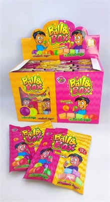 Жевательная конфета "Ball&amp;Box" 10 гр. 30 шт. уп 03128