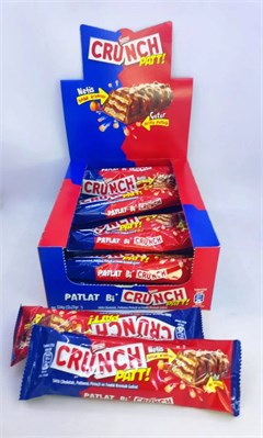 Шоколадный батончик "Nestle CRUNCH" ВАФЛИ 27 гр. 12 шт. уп. 9785353117856