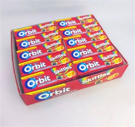 Жевательная резинка "Orbit SKITTLES" 13.6 гр. 30 шт. уп 9785353117861
