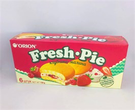 "Орион Choco Pie" Fresh Pie Малина/Клубника 150 гр. 16 шт. уп. 9785353117955