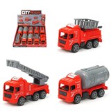 Машина Пожарная 4 вида, 12 см. 12 шт. уп. 02979