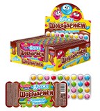 Шоколадное драже в глазури на блистере "Шоколарики" 20 гр. 24 шт. уп. 00804