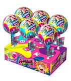 Карамель на палочке в наборе с подарком "Лизунец MAXI Аниме Клаб" 112 гр. 02481