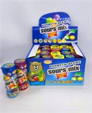 Конфеты-драже «SOURS MIX» со вкусом лимона, клубники и черники "БАЛАБОЛ" 12 гр. 20 шт. уп. 03064