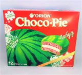 "Lotte Choco Pie" Арбуз большой 360 гр. 8 шт. уп 03139