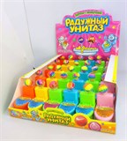 Карамель с шипучкой Радужный унитаз 5 гр. 30 шт. уп 03142